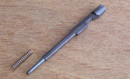 CZ-52-1 Military-style firing pin
					with return spring.