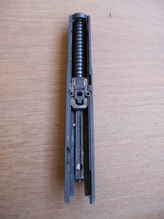 CZ-52 slide assembly before disassembly.