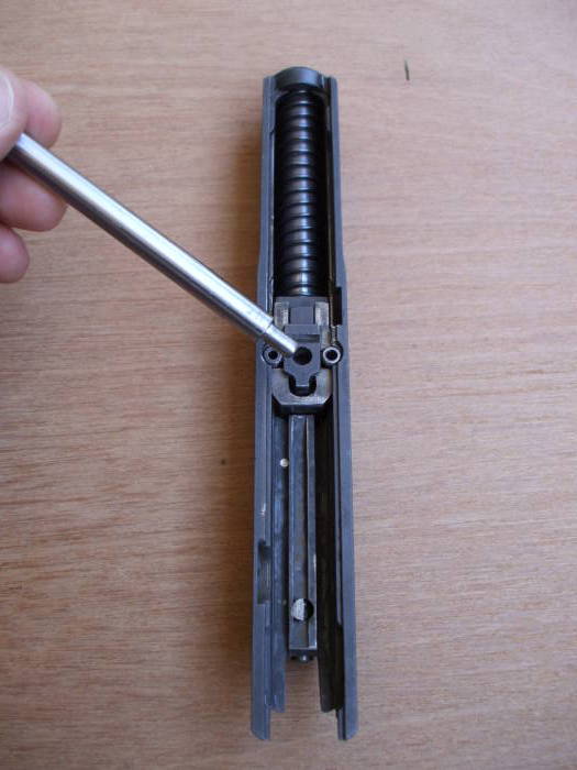 CZ-52 slide assembly before disassembly.